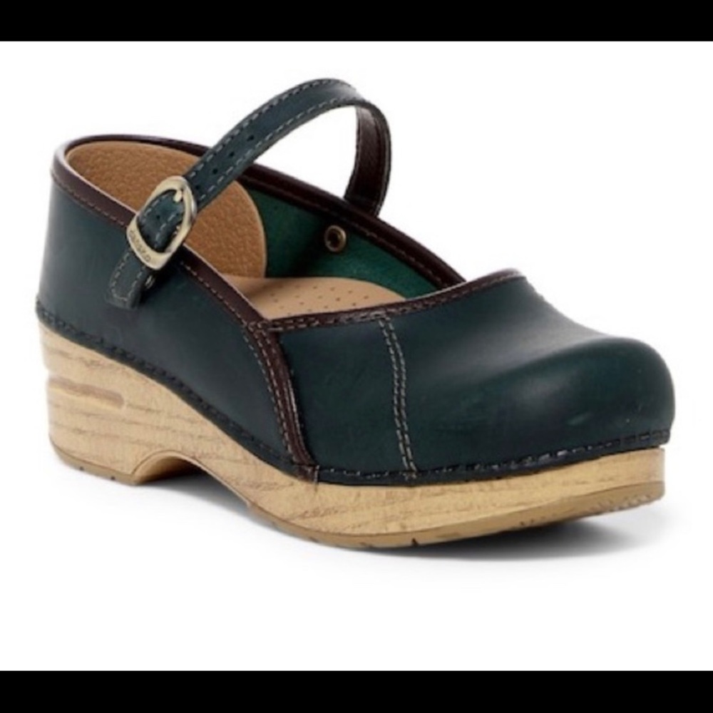 Dansko Professional Marcelle Teal Clogs
